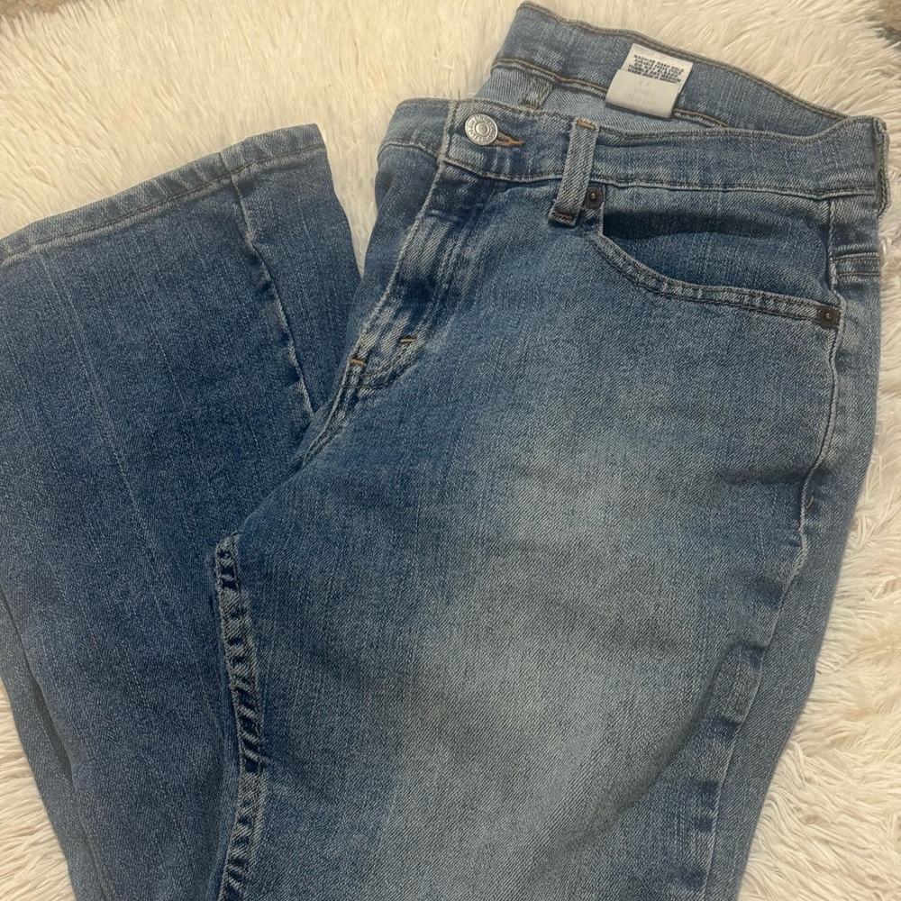 Levi's Straight Leg Blue Jeans